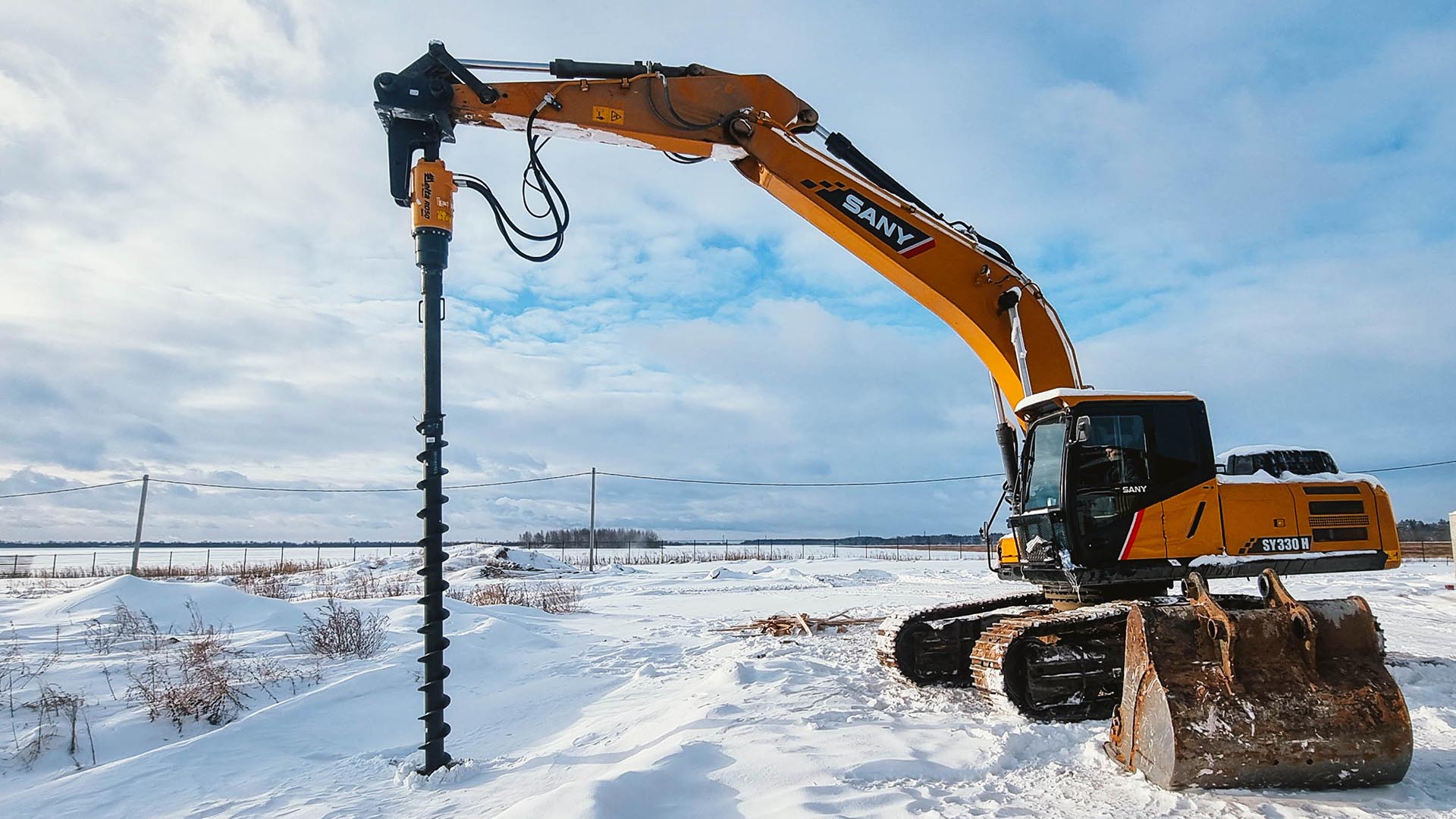 Гидробур Delta RD50max за работой