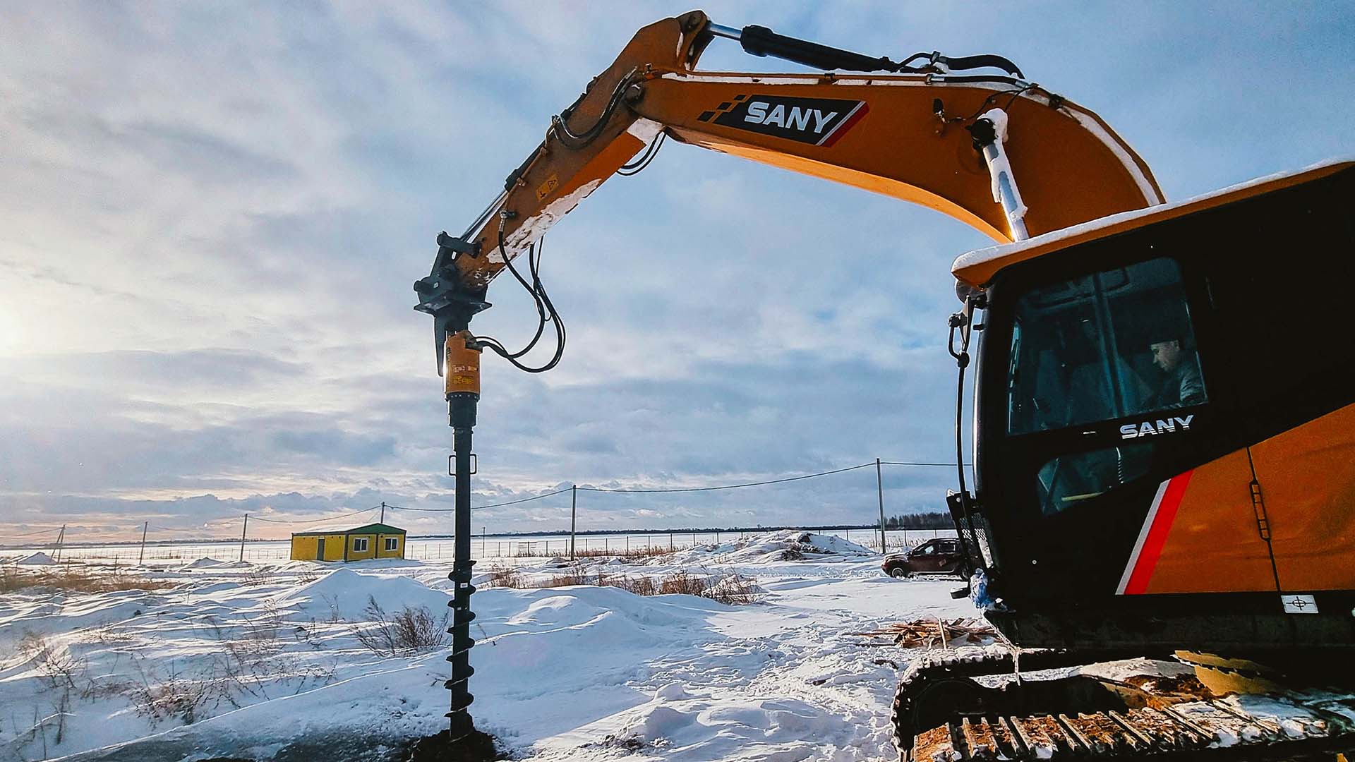 Гидробур Delta RD50max за работой