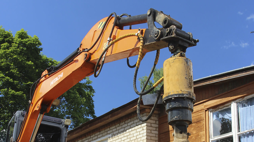 Свайный фундамент с гидробуром Delta — быстро и просто!