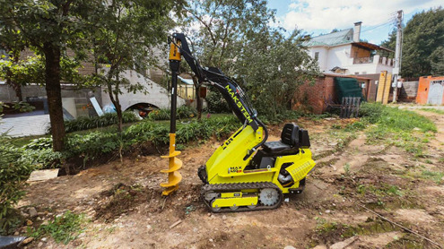 Гидровращатель Delta RD2 ускоряет установку ограждений в Одинцово