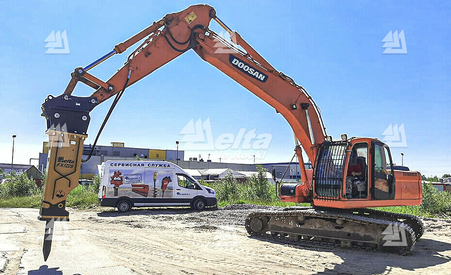 Гидромолот Delta FX-20S картинка 10955