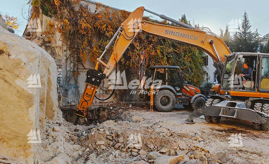 Гидромолот Delta FX-20S картинка 10972