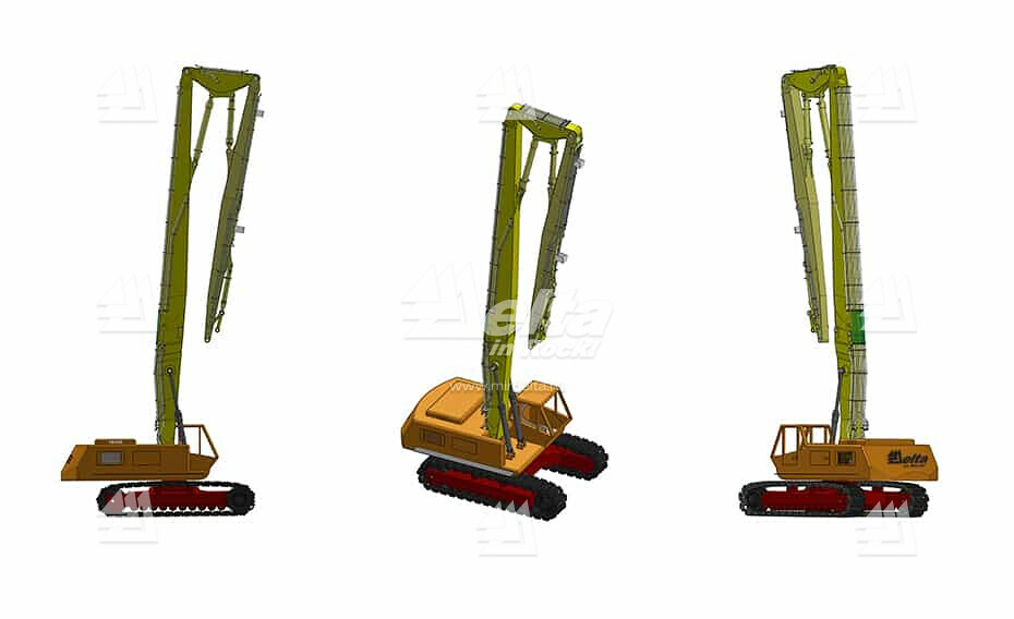 Удлиненное рабочее оборудование High Reach Demolition HRD 85-38 картинка